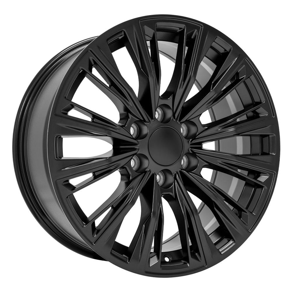 OE Wheels CA93 Cadillac Escalade Satin Black 20x9 28mm Offset 6x139.7 (6x5.5)