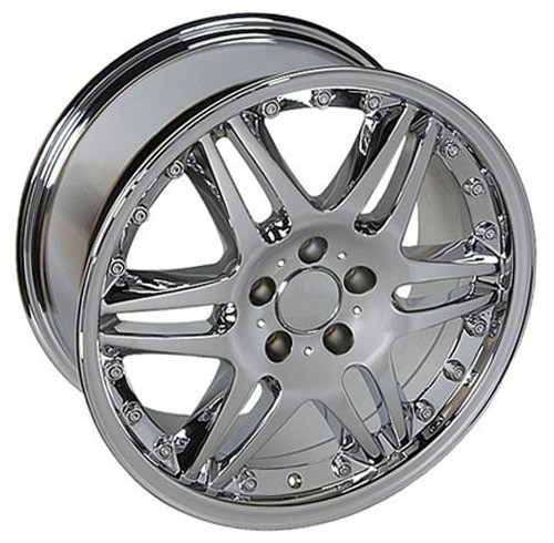 OE Wheels MB09 Mercedes Benz C Class Chrome 18x8.5 35mm Offset 5x112