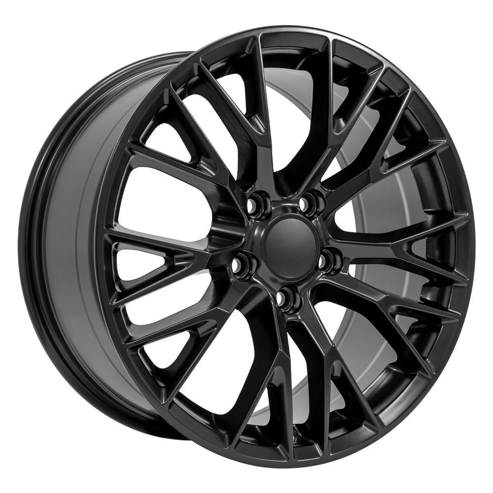 OE Wheels CV22 Chevrolet Corvette C7 Z06 Satin Black 18x8.5 56mm Offset 5x120.7 (5x4.75)