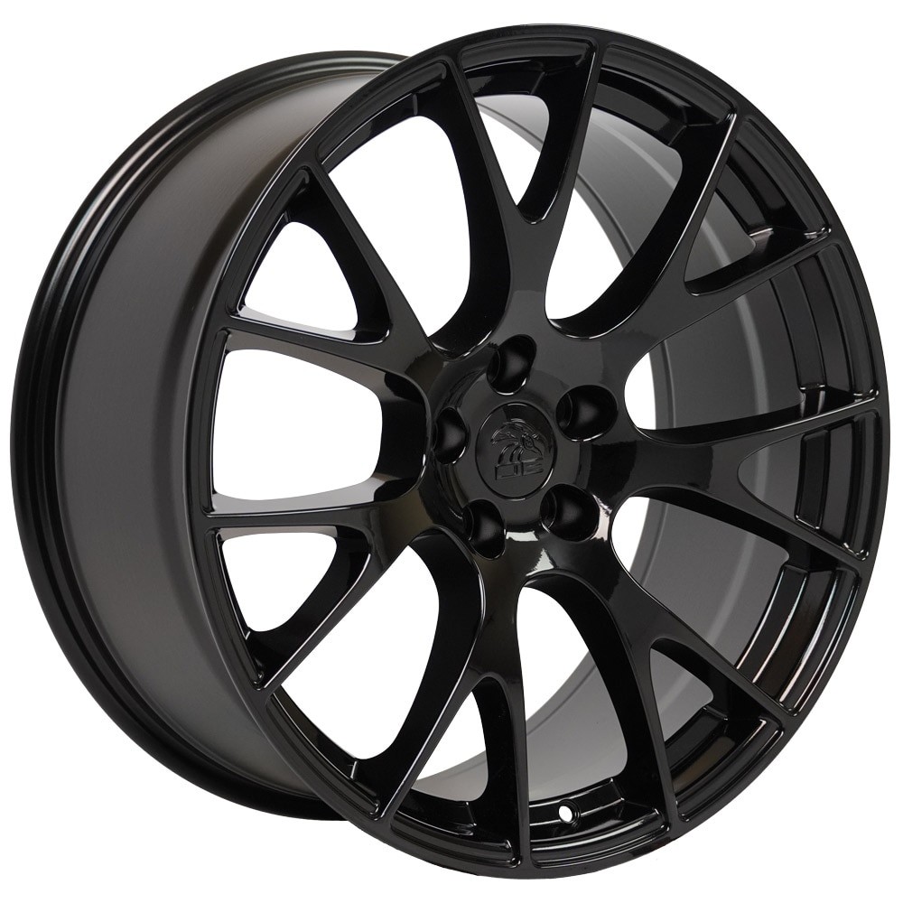 OE Wheels DG15 Dodge Hellcat Gloss Black 20x9 18mm Offset 5x115