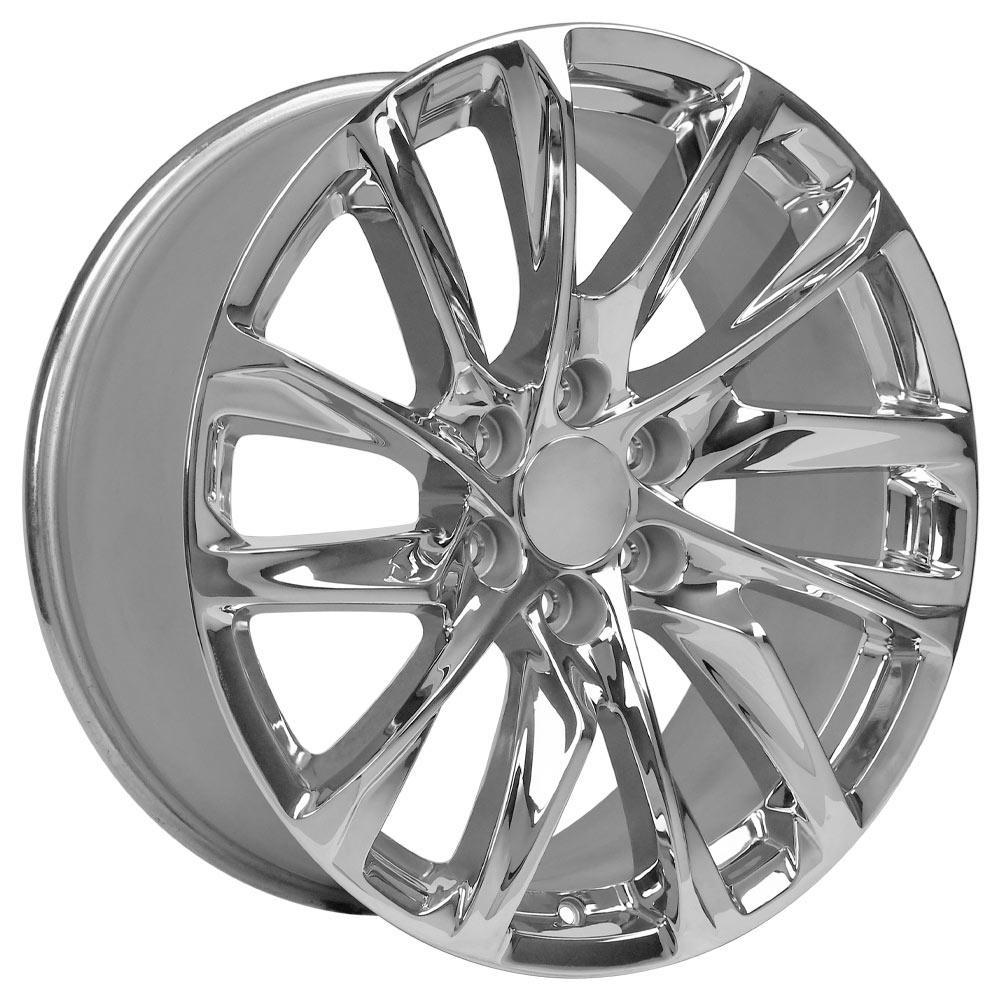 OE Wheels CA90 Cadillac Escalade Chrome 22x9 28mm Offset 6x139.7 (6x5.5)