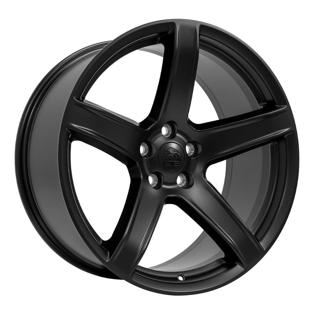 OE Wheels DG22 Dodge Challenger Satin Black 20x9.5 19mm Offset 5x115