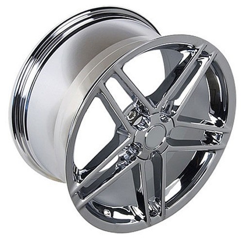 OE Wheels CV07A Chevrolet Corvette C6 Z06 Chrome 18x9.5 56mm Offset 5x120.7 (5x4.75)