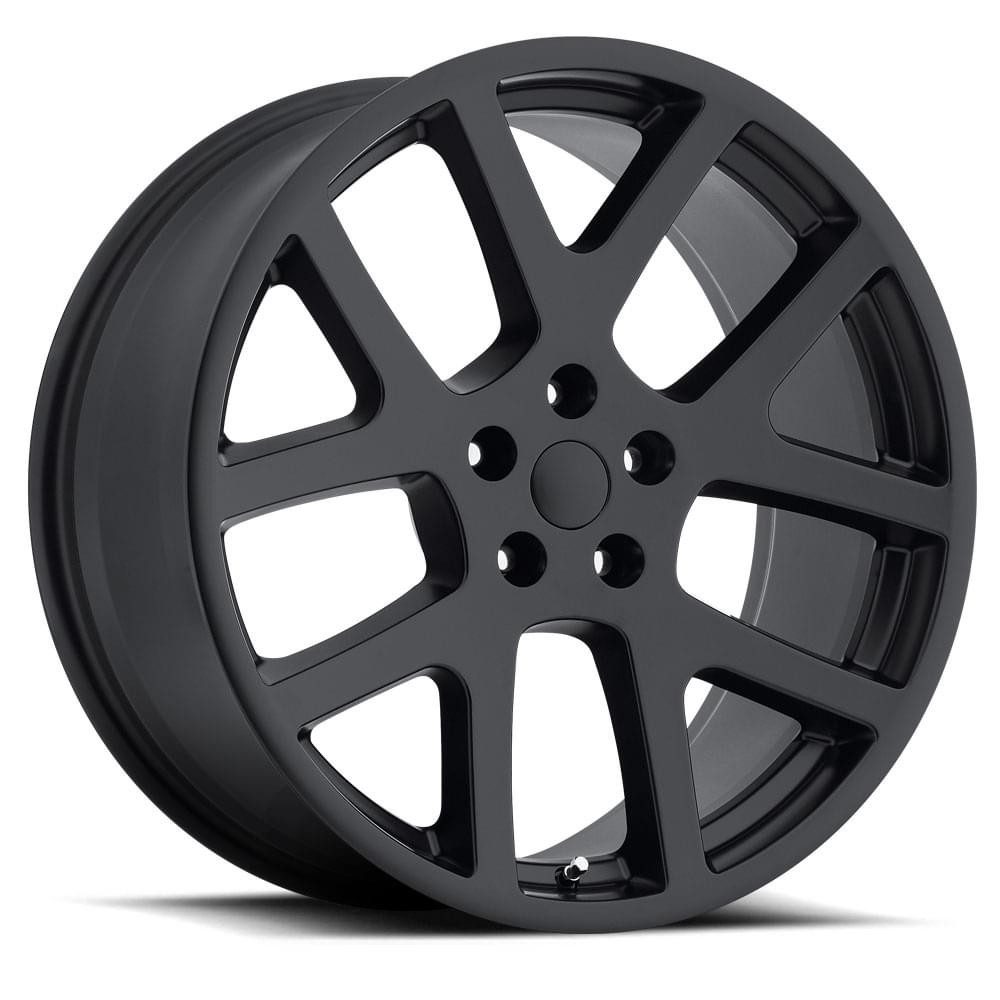 Factory Reproductions Wheels FR 64 Satin Black 20x10 18mm Offset 5x115