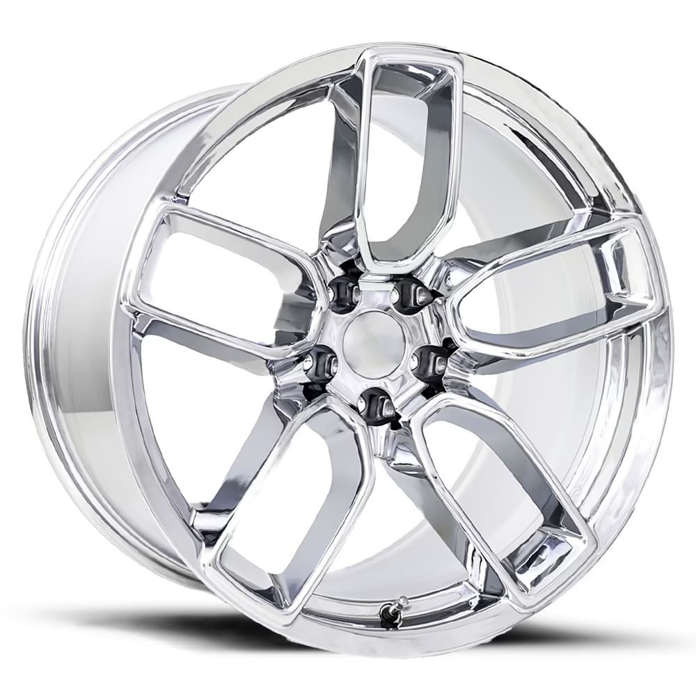 Factory Reproductions Wheels FR 74 Chrome 20x10.5 -9mm Offset 5x115