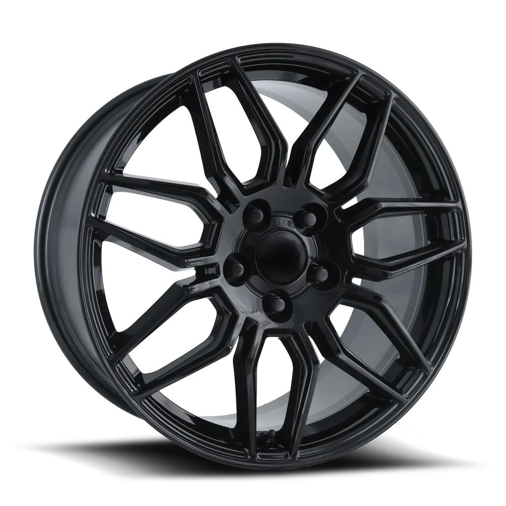 Factory Reproductions Wheels FR 401 Gloss Black 19x10 56mm Offset 5x120.7 (5x4.75)