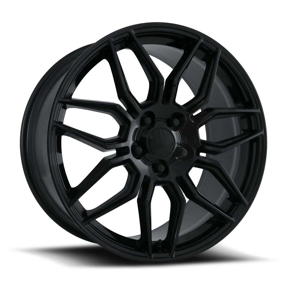 Factory Reproductions Wheels FR 401 Gloss Black 20x10 79mm Offset 5x120.7 (5x4.75)