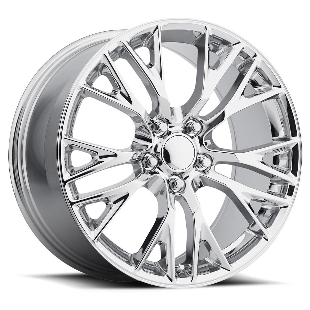 Factory Reproductions Wheels FR 22 Chrome 20x12 59mm Offset 5x120.7 (5x4.75)