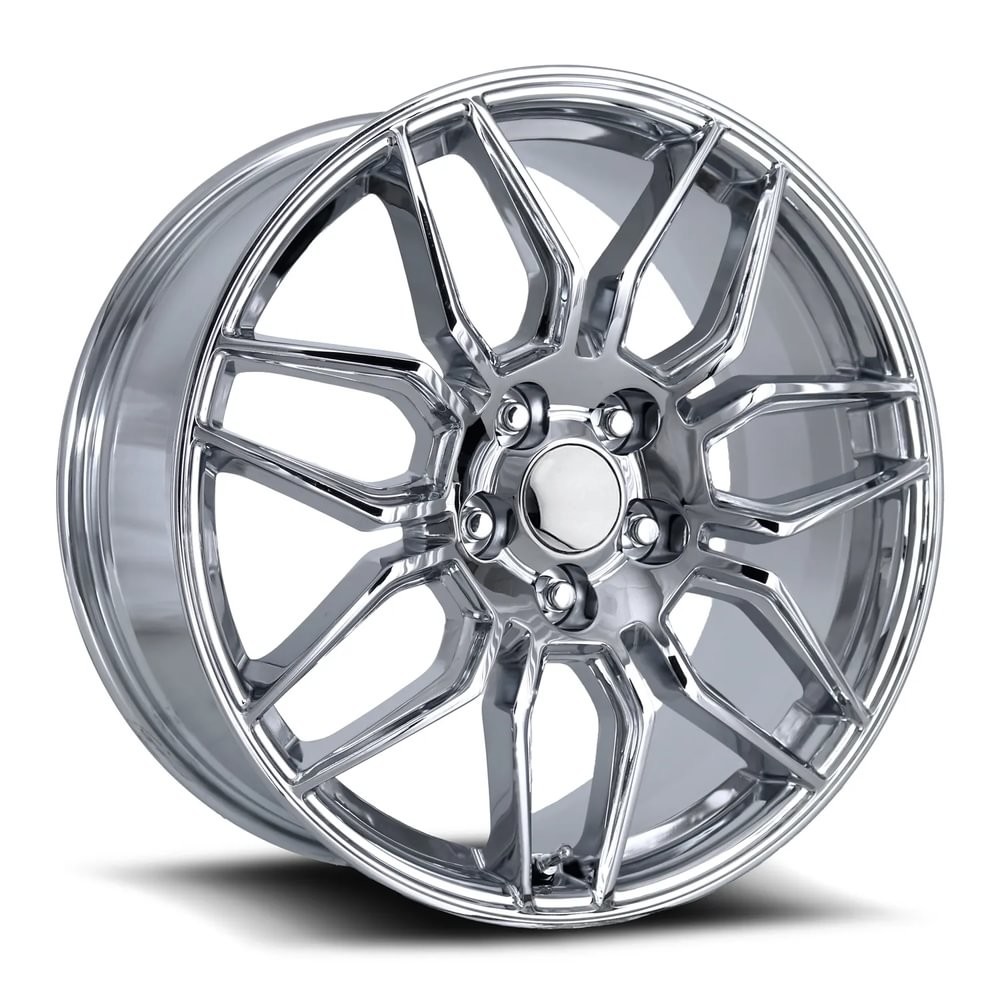 Factory Reproductions Wheels FR 401 Chrome 19x10 56mm Offset 5x120.7 (5x4.75)
