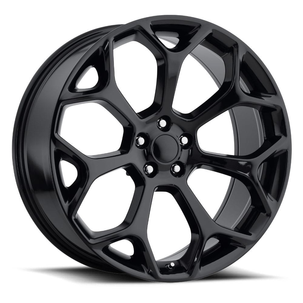 Factory Reproductions Wheels FR 71 Gloss Black 20x9 18mm Offset 5x115