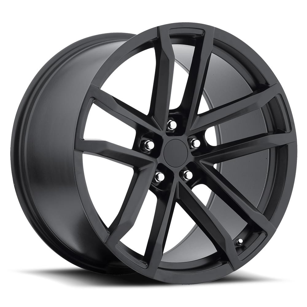 Factory Reproductions Wheels FR 41 Satin Black 20x9 27mm Offset 5x120
