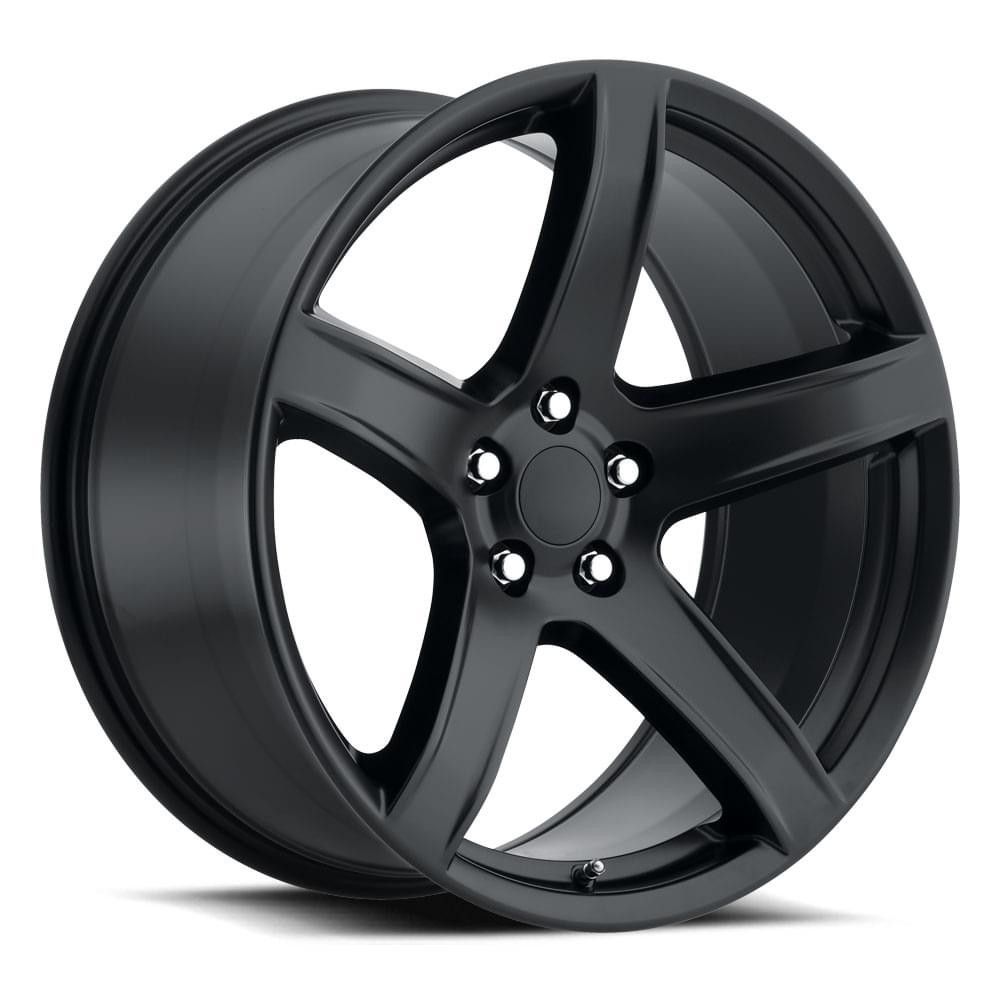 Factory Reproductions Wheels FR 77 Satin Black 20x11 22mm Offset 5x115