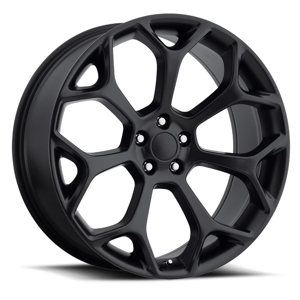 Factory Reproductions Wheels FR 71 Satin Black 20x9 18mm Offset 5x115