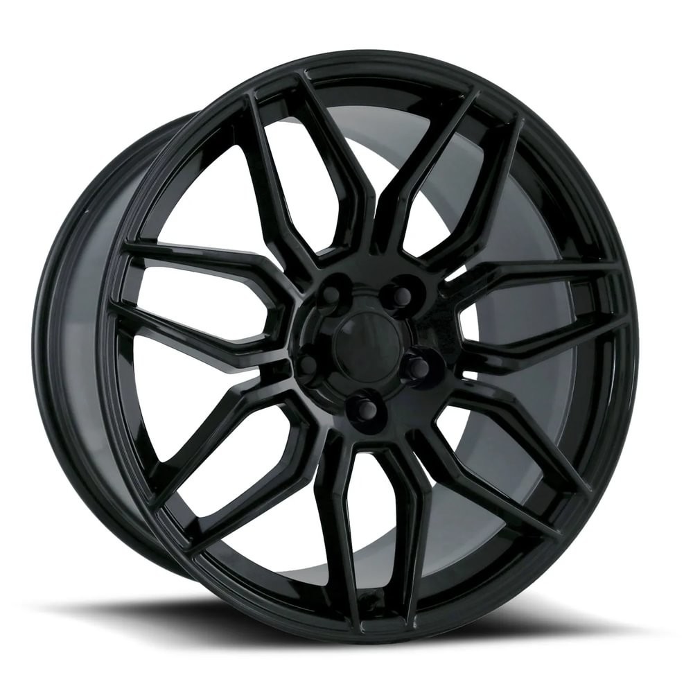 Factory Reproductions Wheels FR 401 Gloss Black 20x12 59mm Offset 5x120.7 (5x4.75)