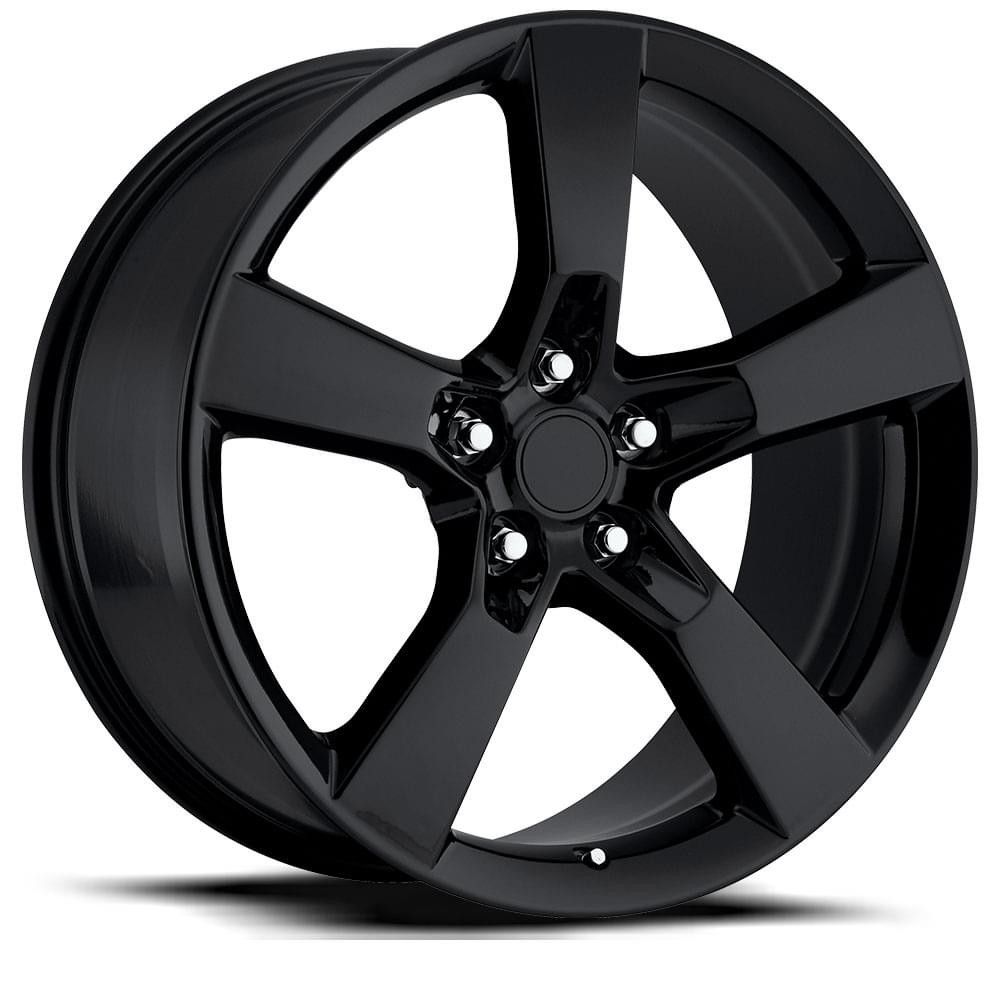 Factory Reproductions Wheels FR 30 Gloss Black 20x9 40mm Offset 5x120