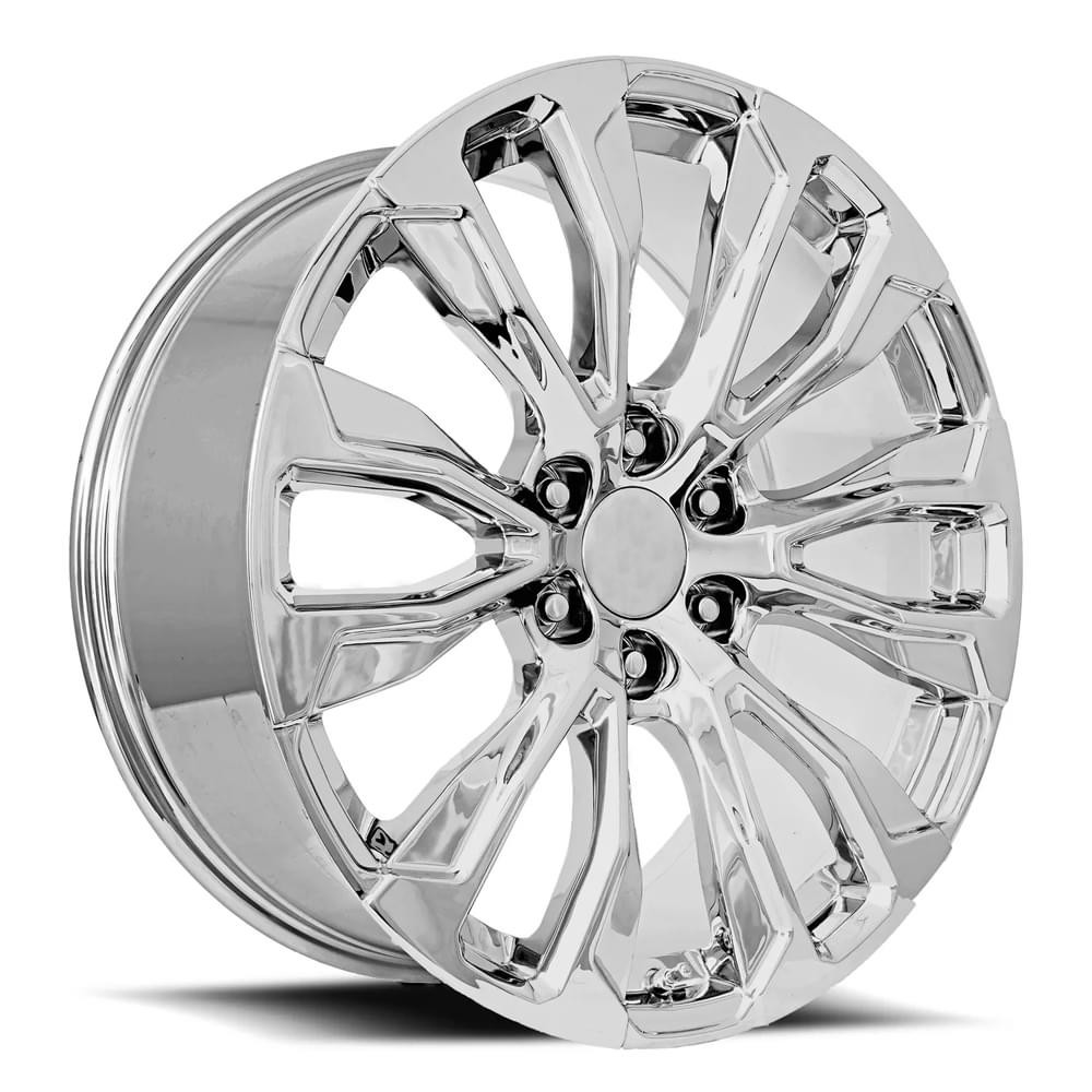 Factory Reproductions Wheels FR 203 Chrome 24x10 31mm Offset 6x139.7 (6x5.5)