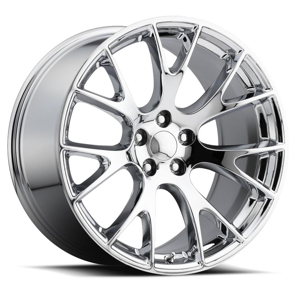 Factory Reproductions Wheels FR 70 Chrome 20x10.5 25mm Offset 5x115