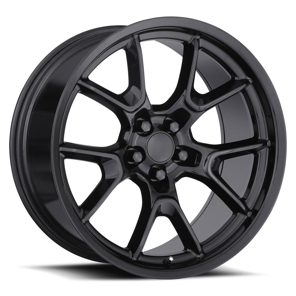 Factory Reproductions Wheels FR 66F Gloss Black 20x10 22mm Offset 5x115
