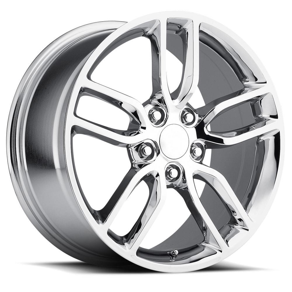 Factory Reproductions Wheels FR 26 Chrome 20x10 79mm Offset 5x120.7 (5x4.75)