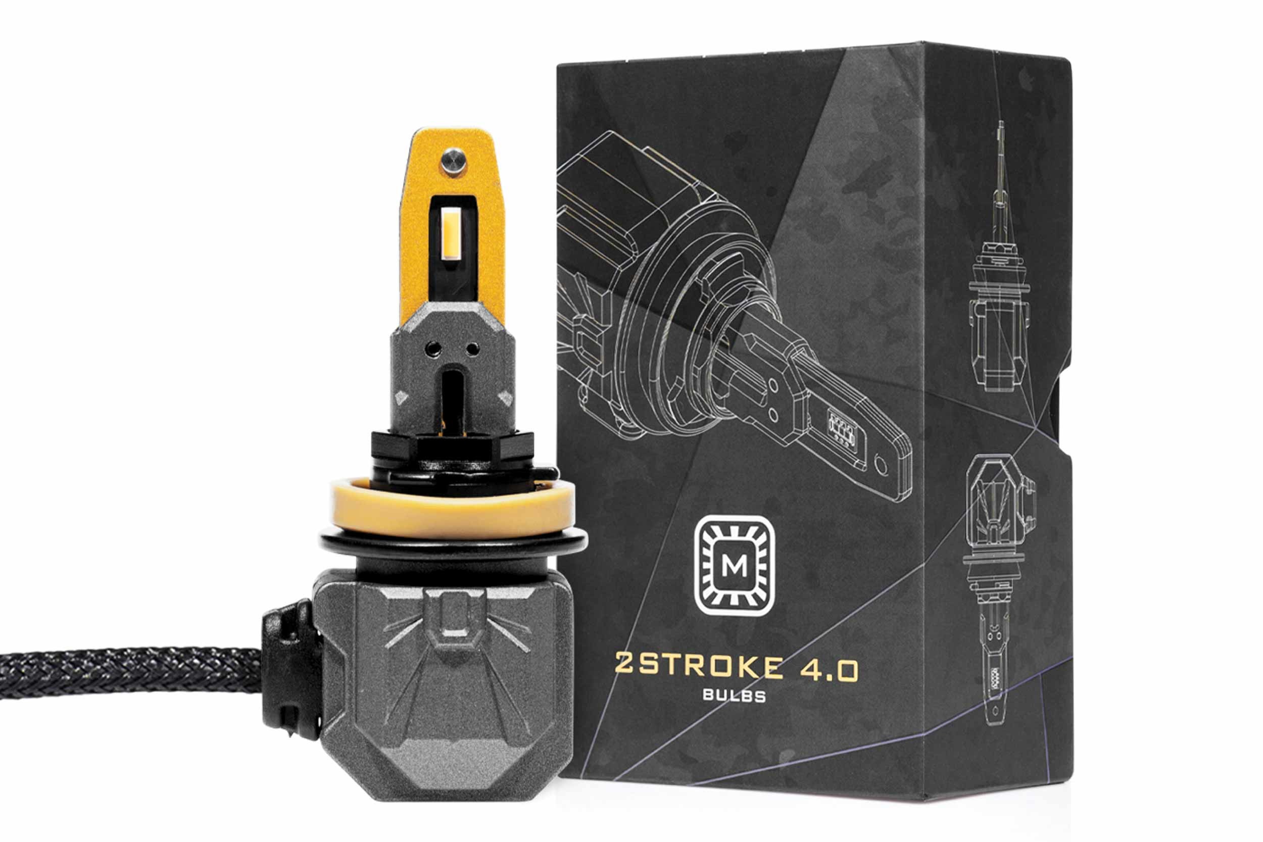 Morimoto H11/H9/H8: Morimoto 2Stroke 4.0 LED Bulb (Yellow) (Each)