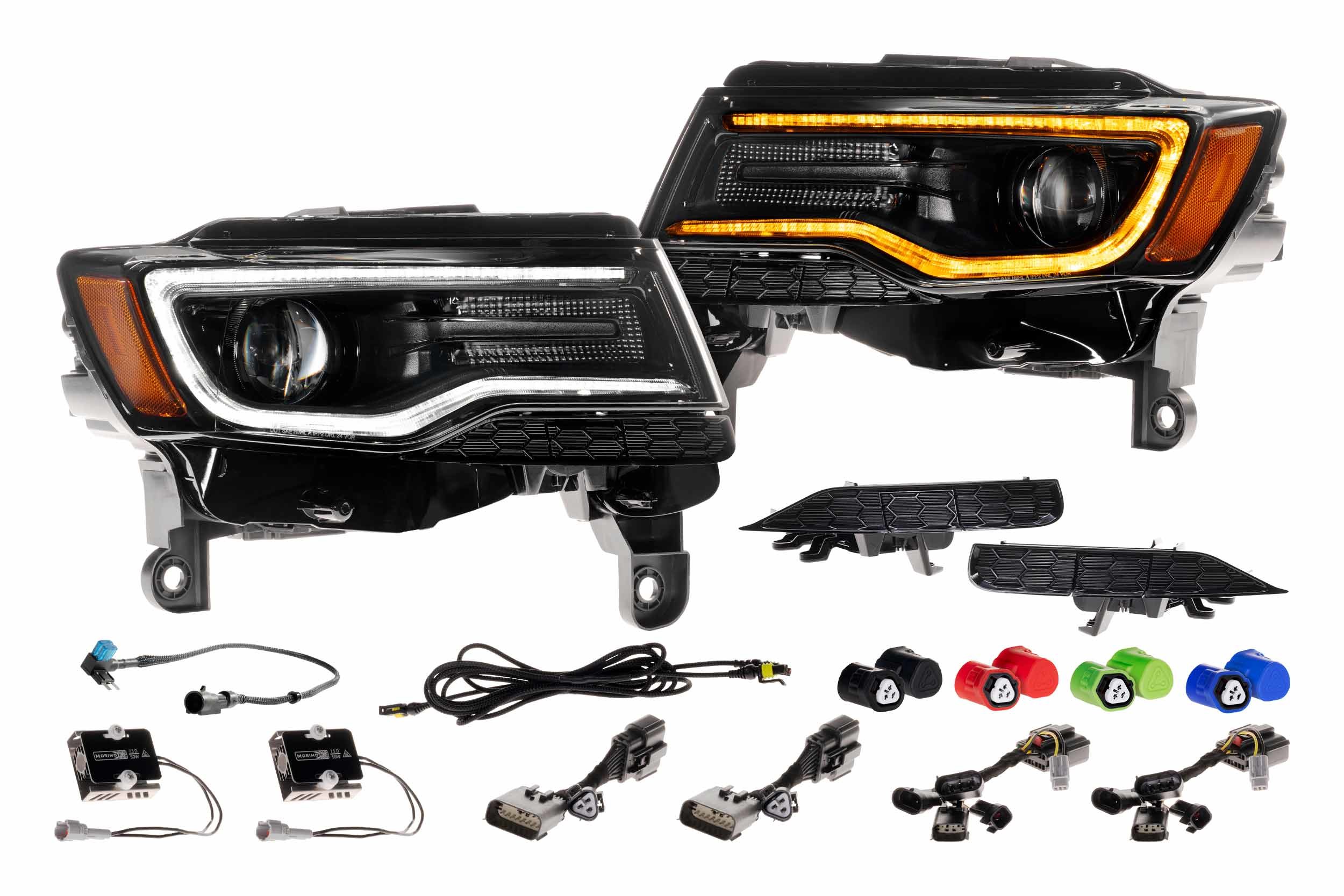 2014 jeep grand cherokee led headlights sales