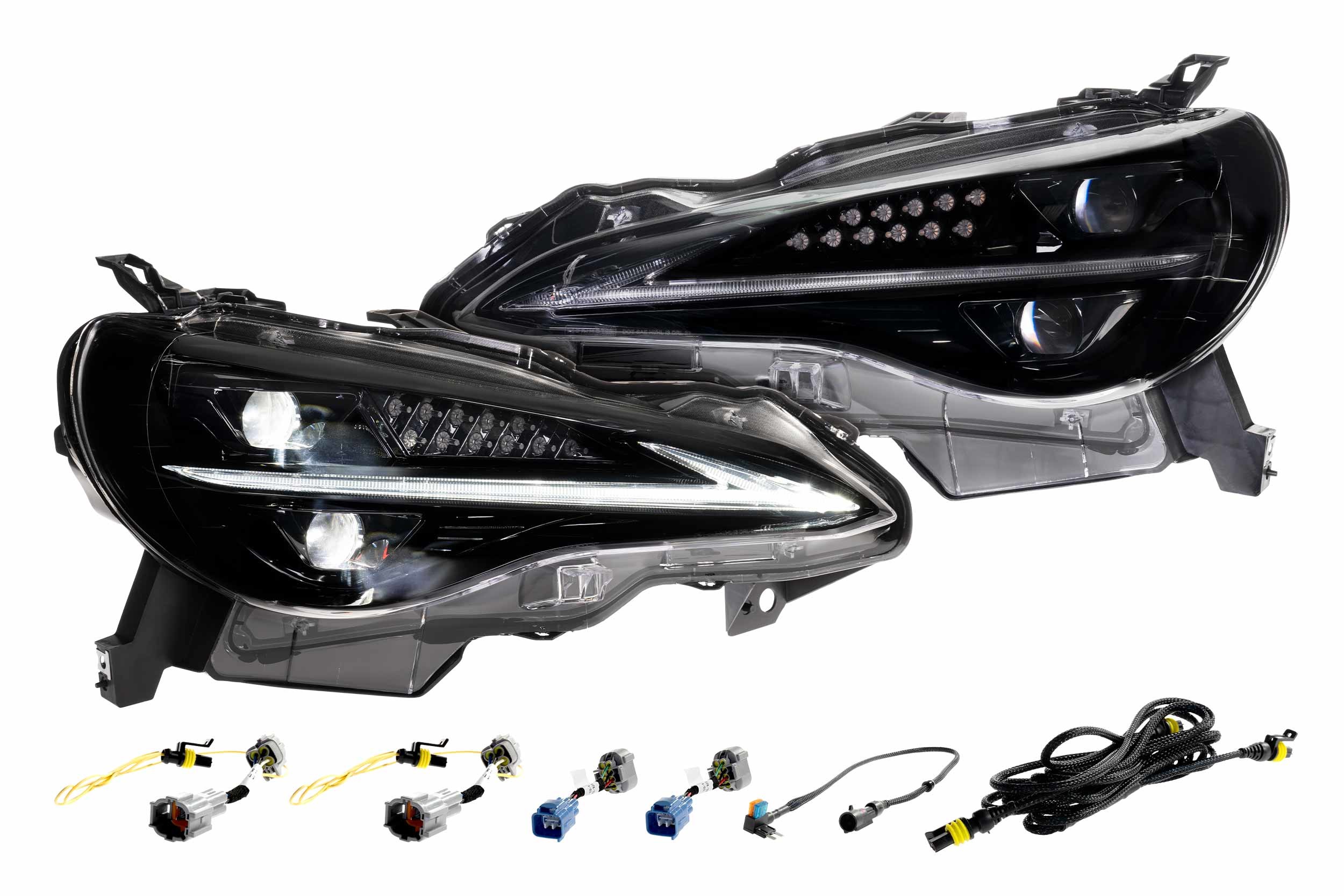 Morimoto XB LED Headlights: FR-S / BRZ / GT86 (12-20 / Gen II / Set)