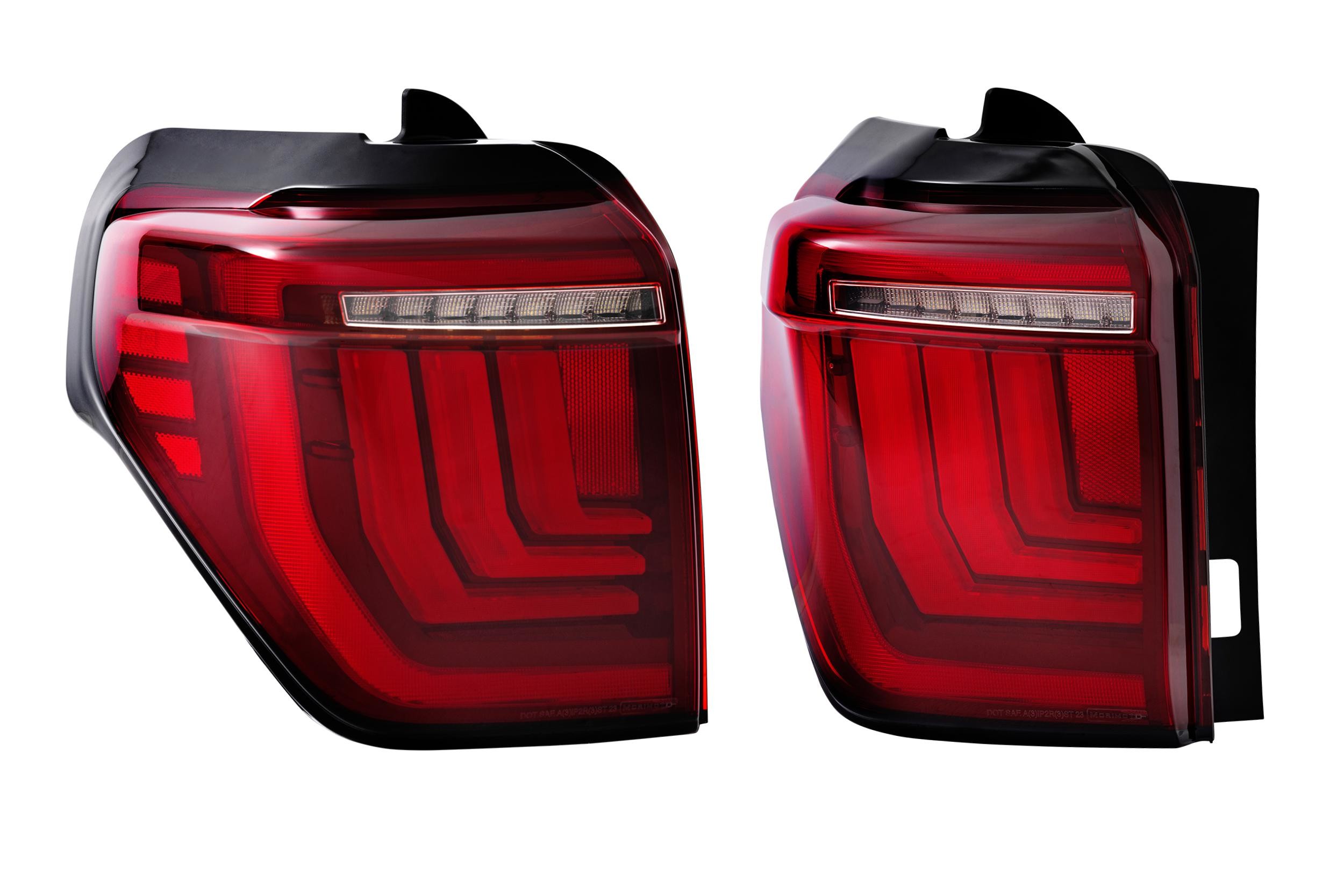 Morimoto XB LED Tail Lights: Toyota 4Runner (10-24 / Red Lens / Set)