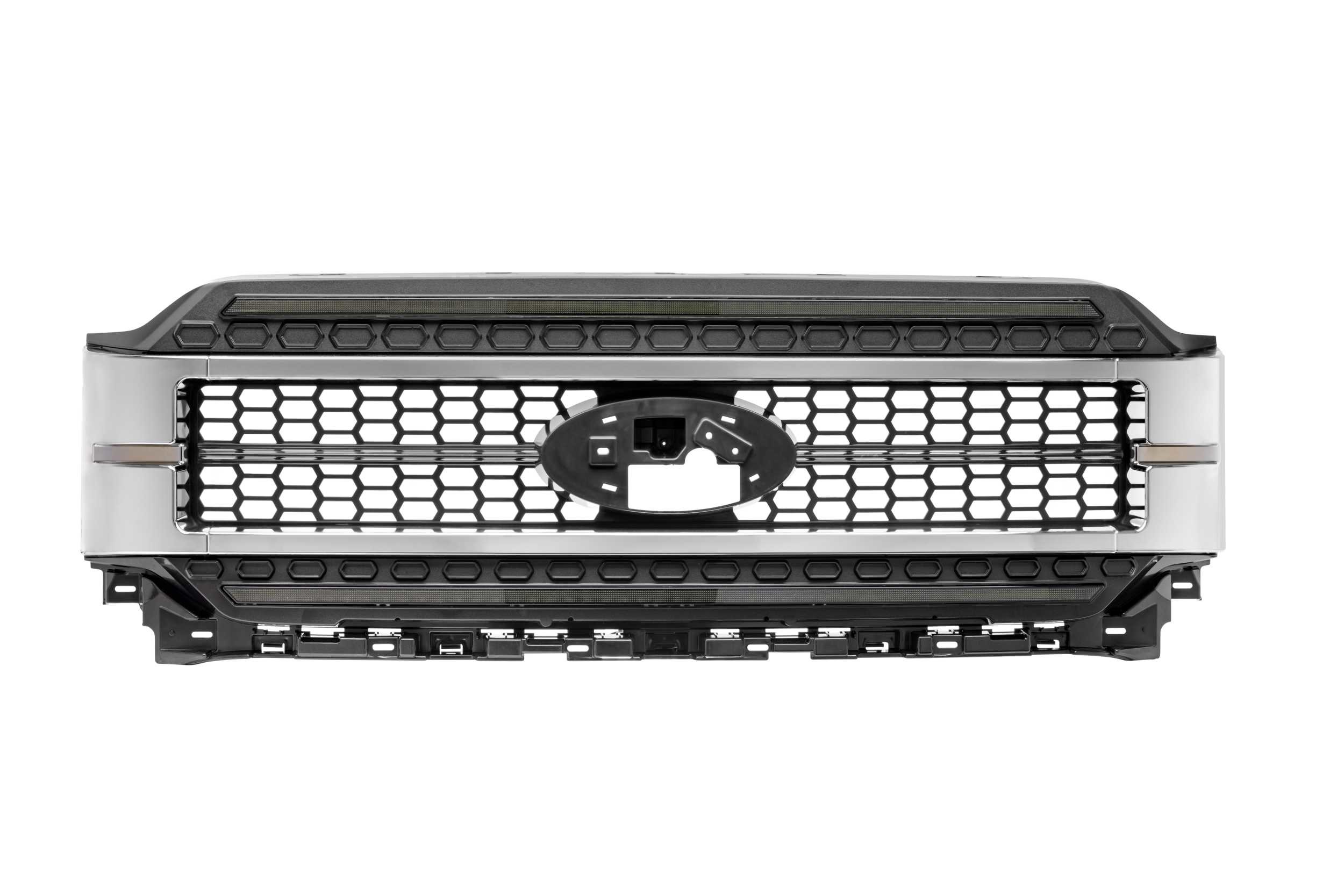 Morimoto XBG LED Grille: Ford F-150 (21-23 / Chrome / White DRL)