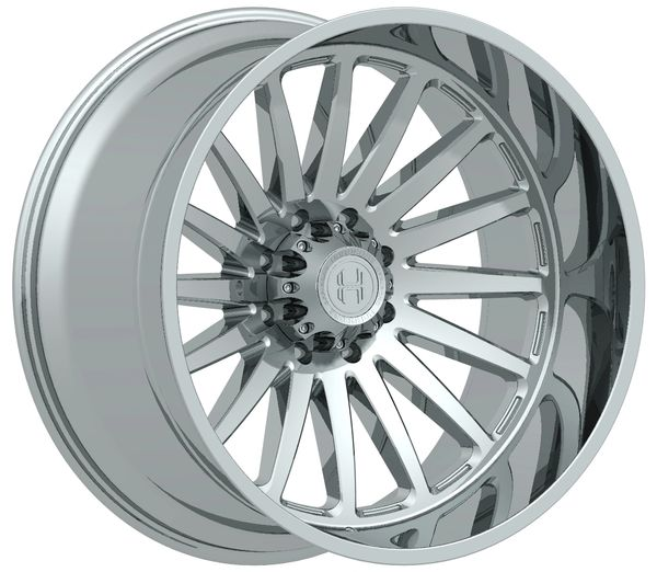 Hardcore Offroad Wheels Wall HC105 Chrome 22x12 -44mm Offset 6x135,6x139.7 (6x5.5)