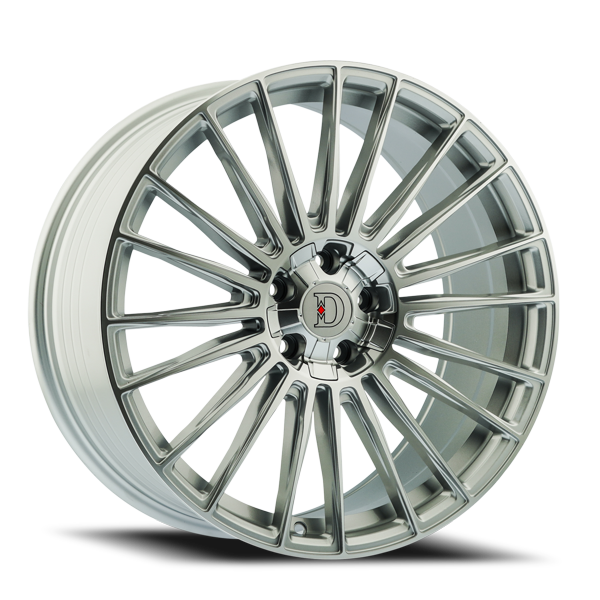 Defy Wheels D12 Silver Machined 20x8.5 38mm Offset 5x108,5x110