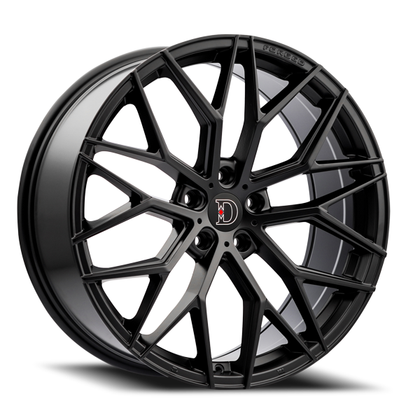Defy Wheels D07 Satin Black 20x8.5 38mm Offset 5x114.3 (5x4.5)