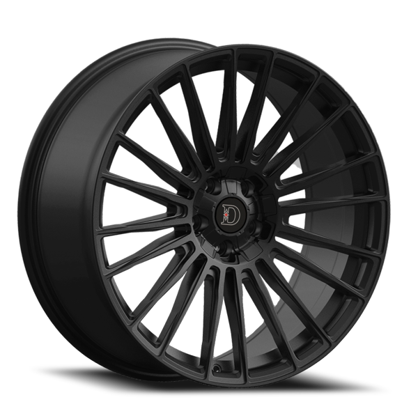 Defy Wheels D12 Satin Black 20x8.5 38mm Offset 5x100,5x114.3 (5x4.5)