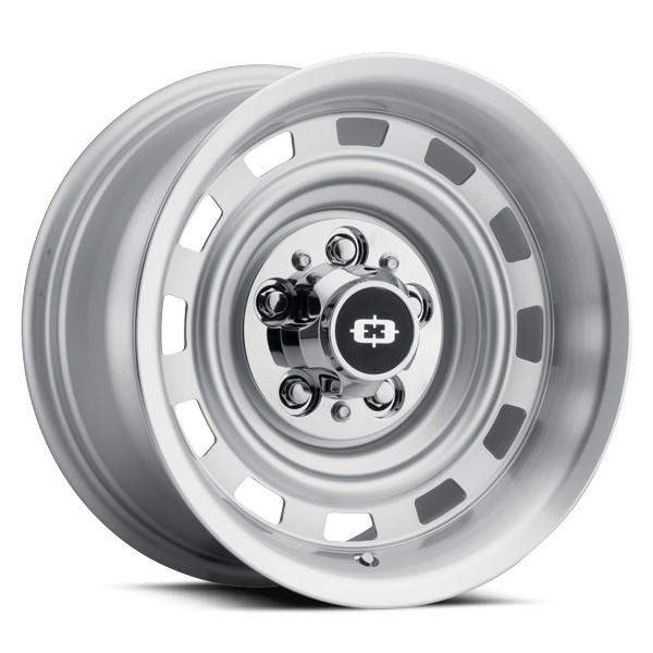 Vision Wheels Cheyenne 54 Silver Machined Lip 15x8 -12mm Offset 5x127 (5x5)