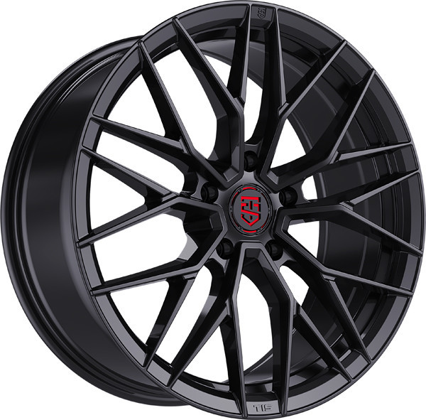 TIS Motorsports Wheels 505B Gloss Black 17x7.5 35mm Offset 5x112