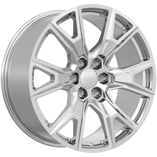 Performance Replicas Wheels PR199 Chrome 22x9 28mm Offset 6x139.7 (6x5.5)