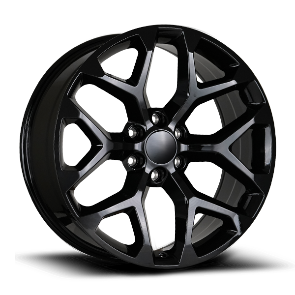 OE Concepts Wheels 2015 GMC Sierra G09 Gloss Black 24x10 24mm Offset 6x139.7 (6x5.5)