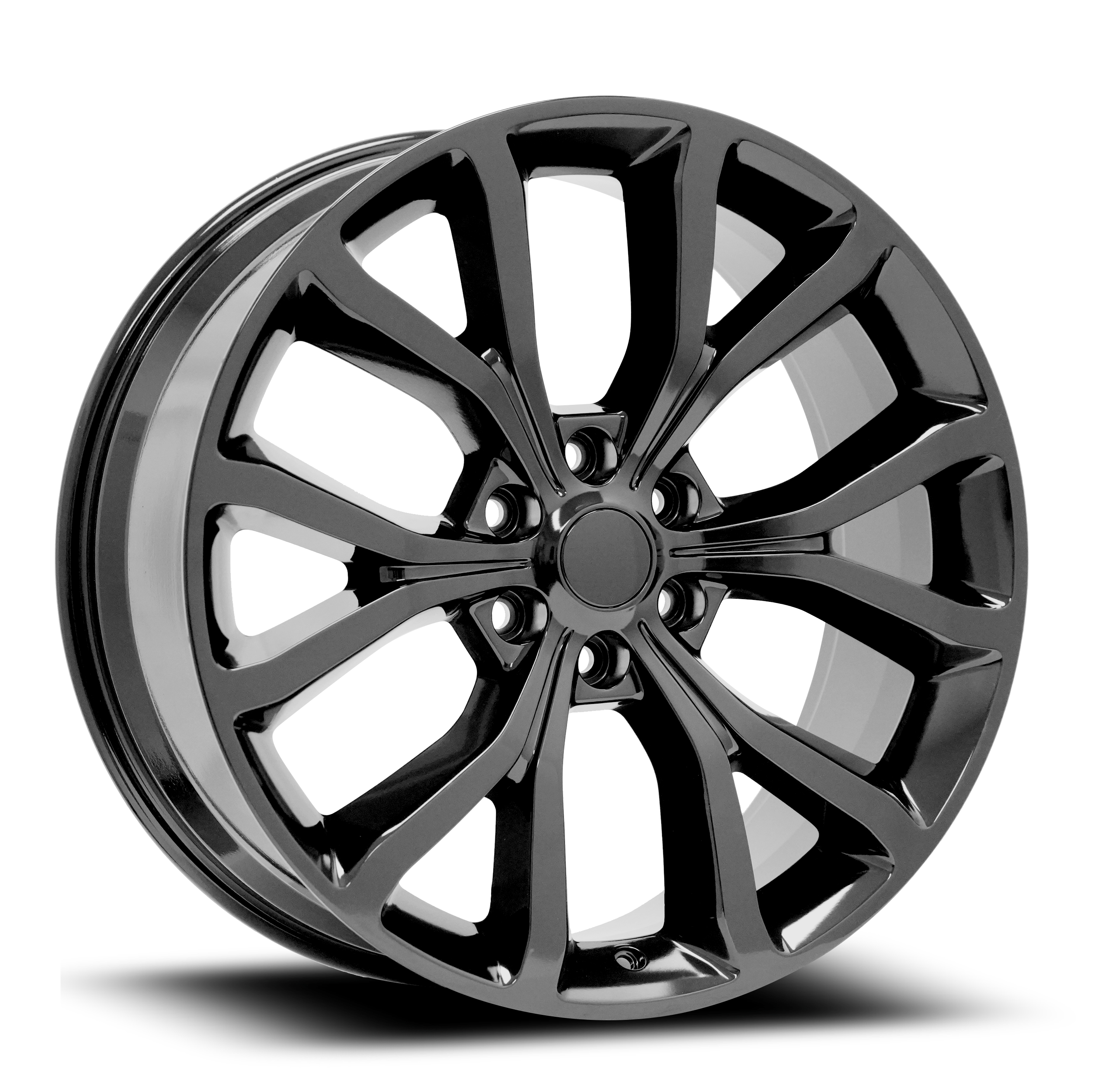 OE Concepts Wheels 2018 Ford Platinum FD05 Gloss Black 22x9.5 44mm Offset 6x135