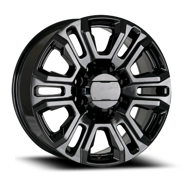 OE Concepts Wheels 2015-Newer GMC Denali 2500 G19 Gloss Black 20x8.5 15mm Offset 8x165.1 (8x6.5)