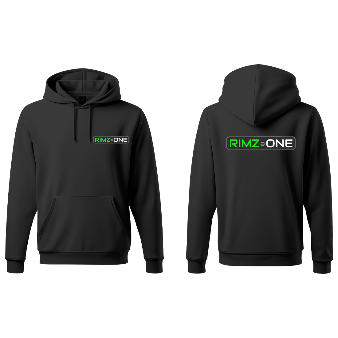 Rimz One | Hoodie | Green Logo