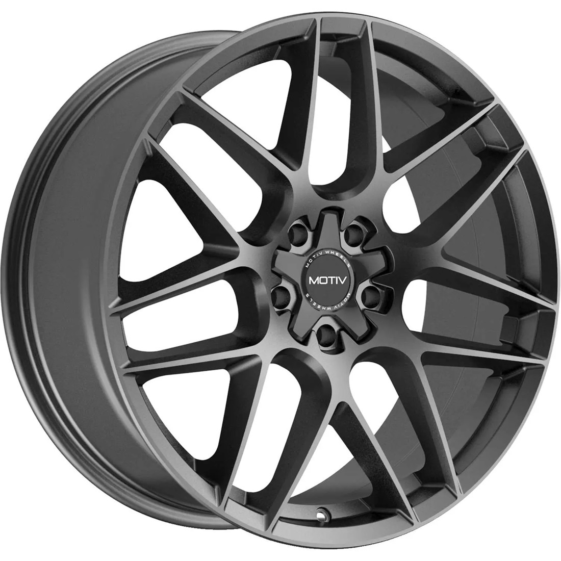 Motiv Wheels Foil 435G Gloss Graphite 18x8 42mm Offset 5x114.3 (5x4.5),5x120