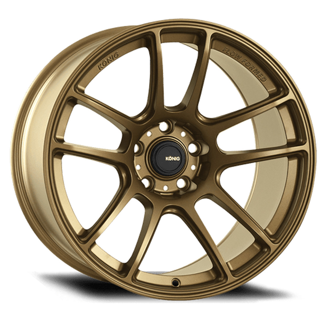 Konig Wheels Heliogram 108BZ Matte Bronze 19x8.5 32mm Offset 5x114.3 (5x4.5)