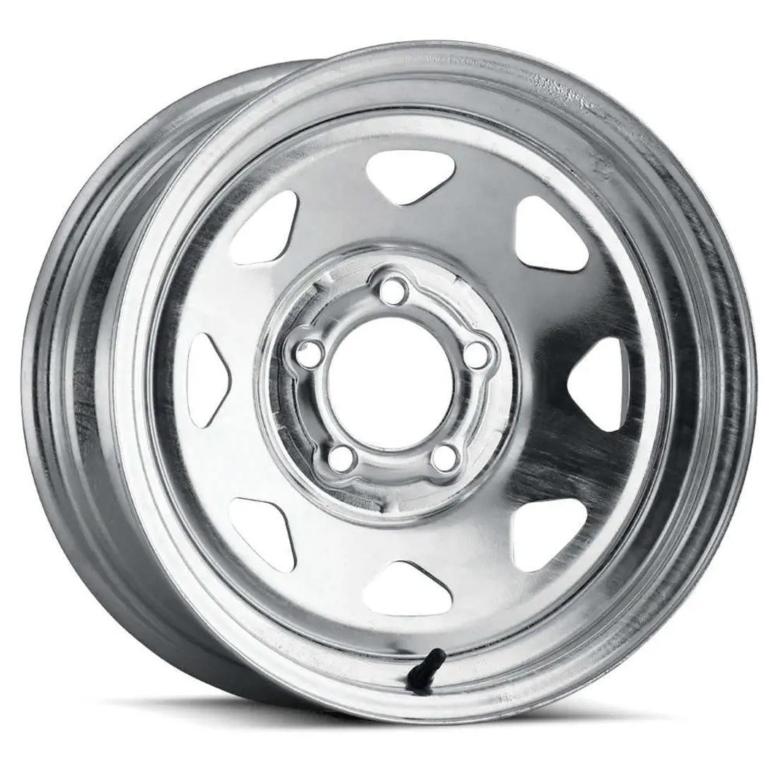 Allied Wheel Wheels Galvanized Spoke Trailer 20G Galvanized 12x4 0mm Offset 5x114.3 (5x4.5)