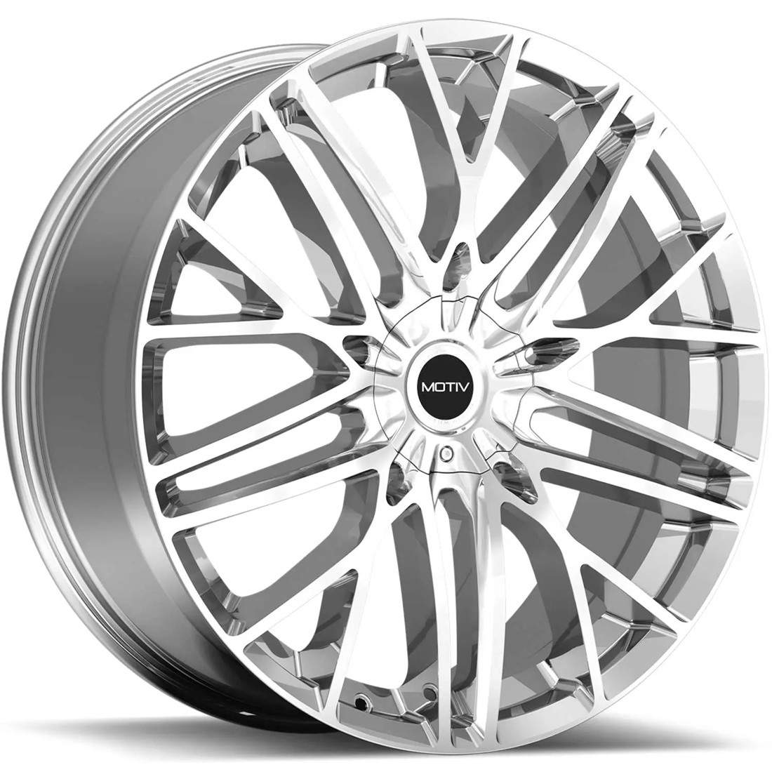 Motiv Wheels Maven 437C Chrome 22x9 40mm Offset 5x114.3 (5x4.5),5x120