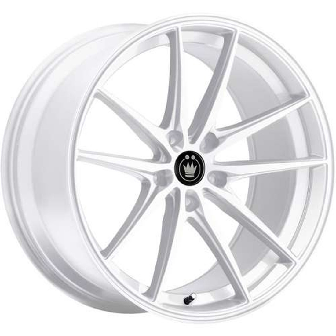 Konig Wheels Oversteer 37W White 16x7.5 40mm Offset 5x114.3 (5x4.5)