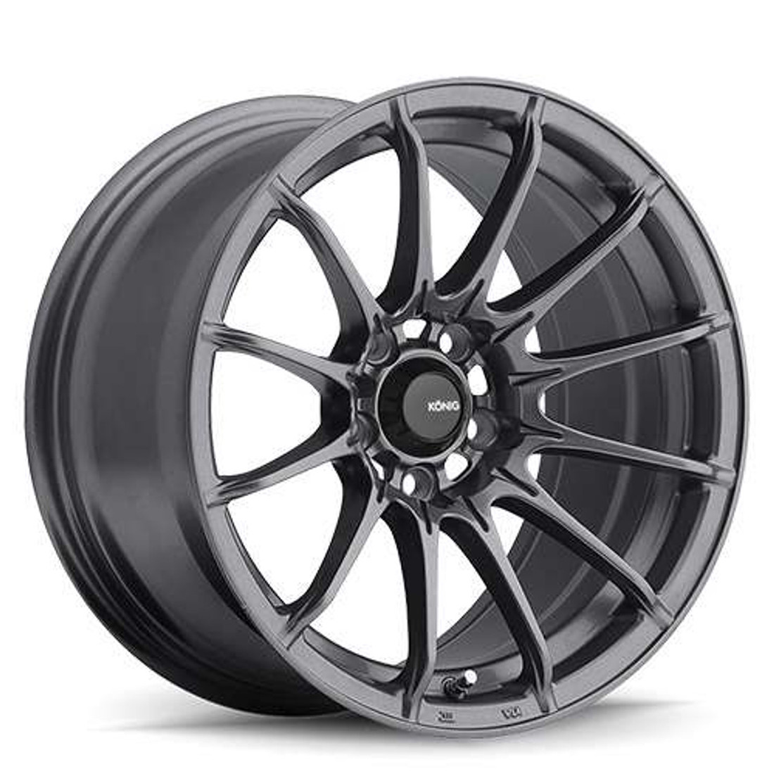 Konig Wheels Dial In 39MG Matte Grey 15x7 35mm Offset 4x100
