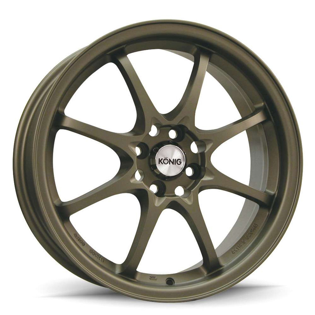 Konig Wheels Helium 72BZ Bronze 15x6.5 40mm Offset 4x100