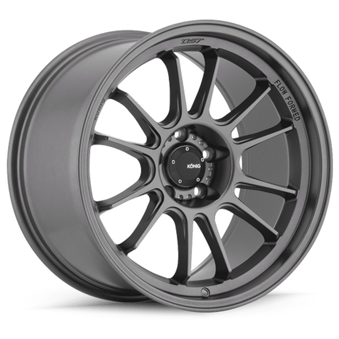 Konig Wheels Hypergram 47MG Matte Grey 18x10.5 25mm Offset 5x114.3 (5x4.5)