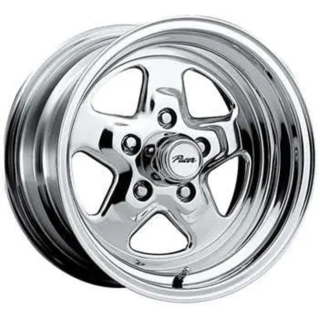 Pacer Wheels Dragstar 521P Polished 15x8 0mm Offset 5x120.7 (5x4.75)
