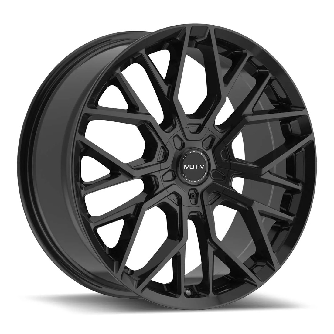 Motiv Wheels Zenith 441B Gloss Black 16x7.5 40mm Offset 5x114.3 (5x4.5),5x120