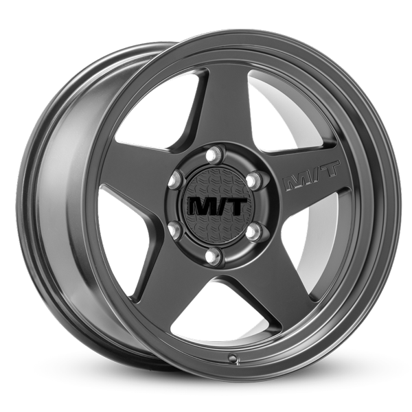 Mickey Thompson Wheels Open 5 Satin Black 18x9 0mm Offset 6x135